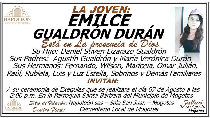 🎗️ En Memoria de Emilce Gualdrón Durán – Honras Fúnebres en Vivo